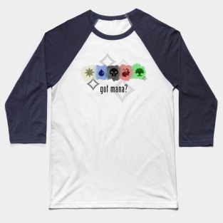 Magic the Gathering Mana Baseball T-Shirt